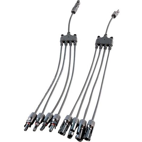fothermo 4-fach MC4 Parallelstecker (Paar) - Länge 1,2 m