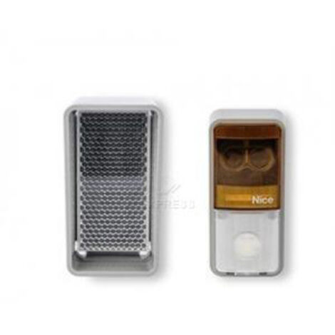 Fotocellula a riflessione per esterno con specchio riflettente codice: EPMOR NICE