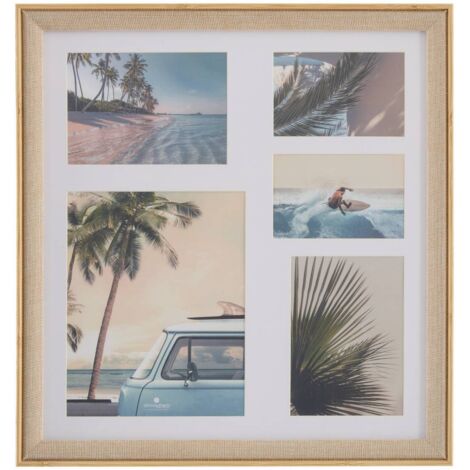 Fotocollage 5 Fotos Zera 49,6x46,6cm - Atmosphera créateur d'intérieur