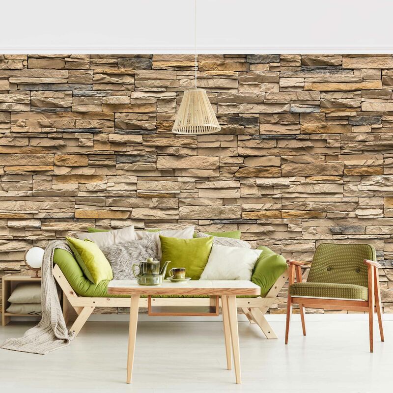 

Fotomural - Andalusia Stonewall - Mural apaisado Dimensión LxA: 320cm x 480cm