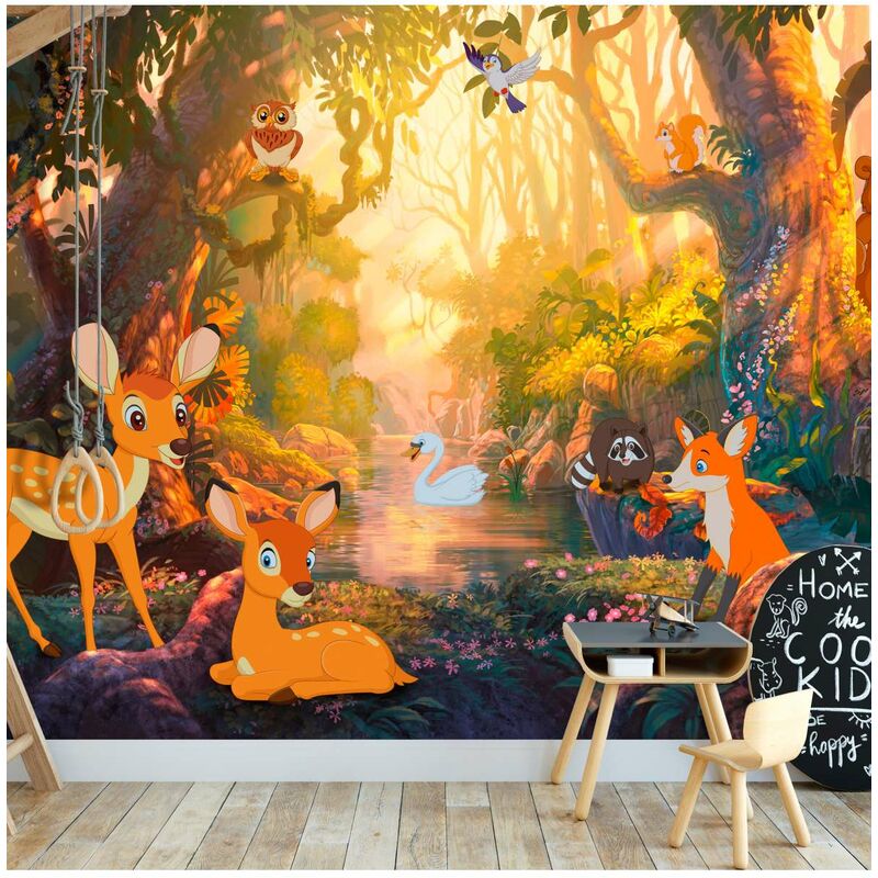 

Fotomural autoadhesivo - Animals in the Forest Medidas 400X280