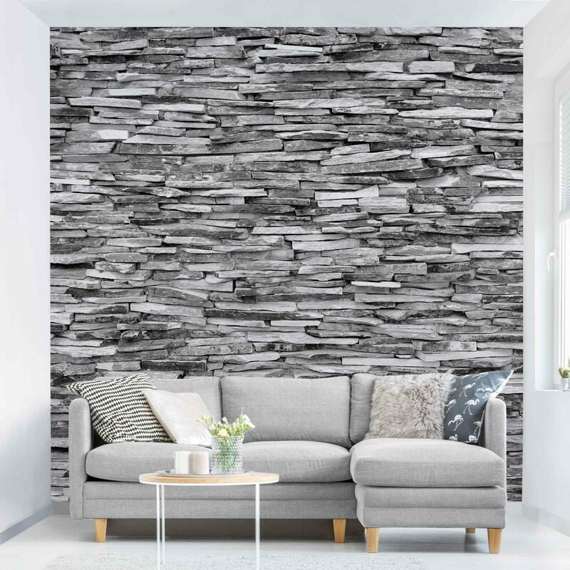 

Fotomural - Arizona Stonewall - Mural cuadrado Dimensión LxA: 240cm x 240cm