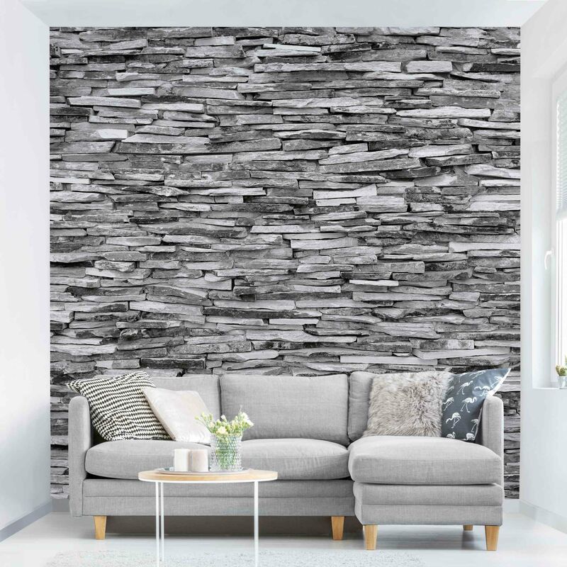 

Fotomural - Arizona Stonewall - Mural cuadrado Dimensión LxA: 336cm x 336cm