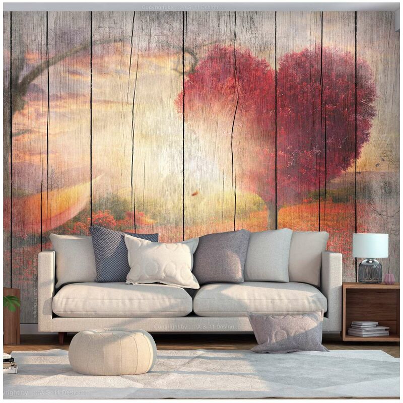

Fotomural autoadhesivo - Autumnal Love Medidas 98X70