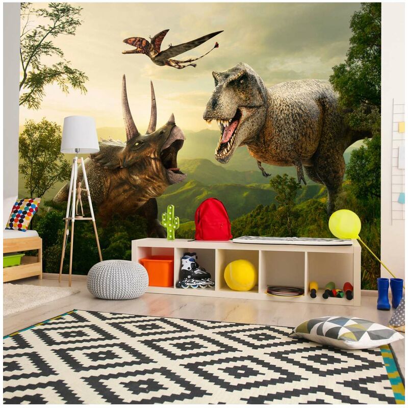 

Fotomural autoadhesivo - Dinosaur Square Medidas 147X105