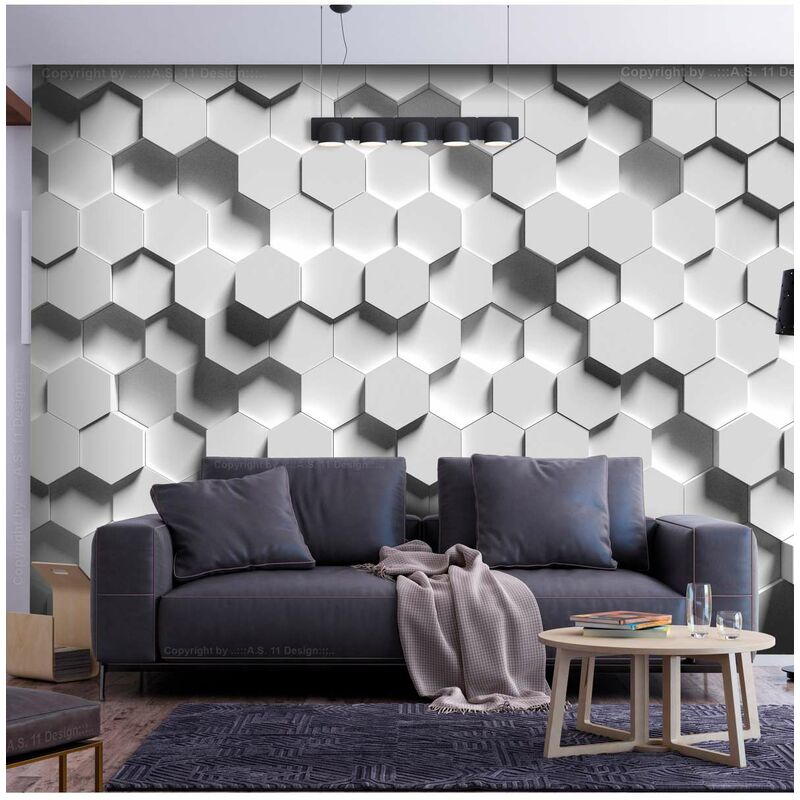 

Fotomural autoadhesivo - Hexagonal Awareness Medidas 196X140