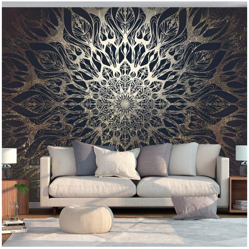 

Fotomural autoadhesivo - Spider Web (Brown) Medidas 98X70