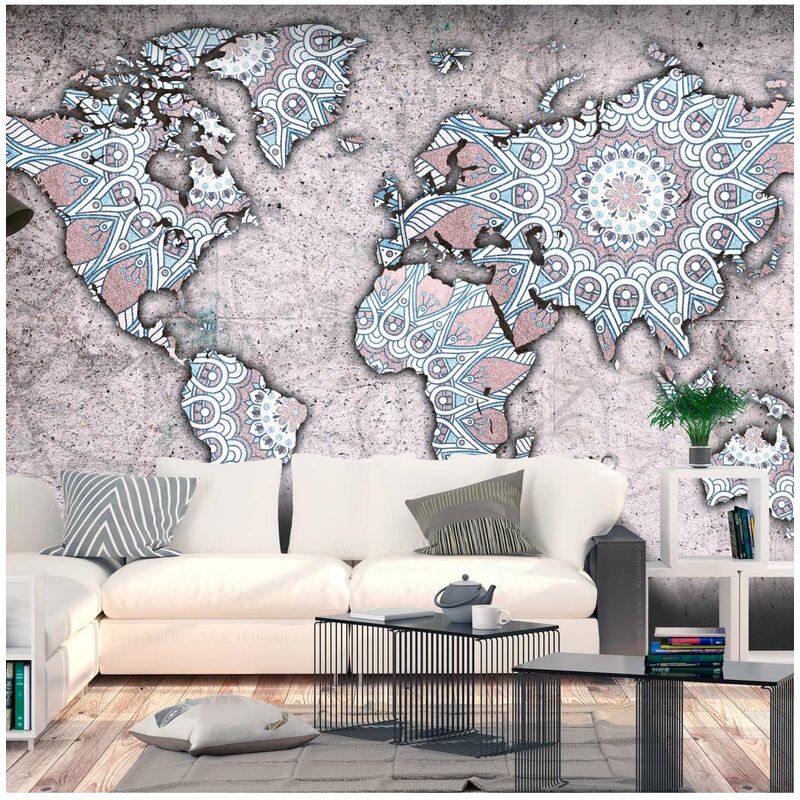 

Fotomural autoadhesivo - Travel Mandala Medidas 392X280