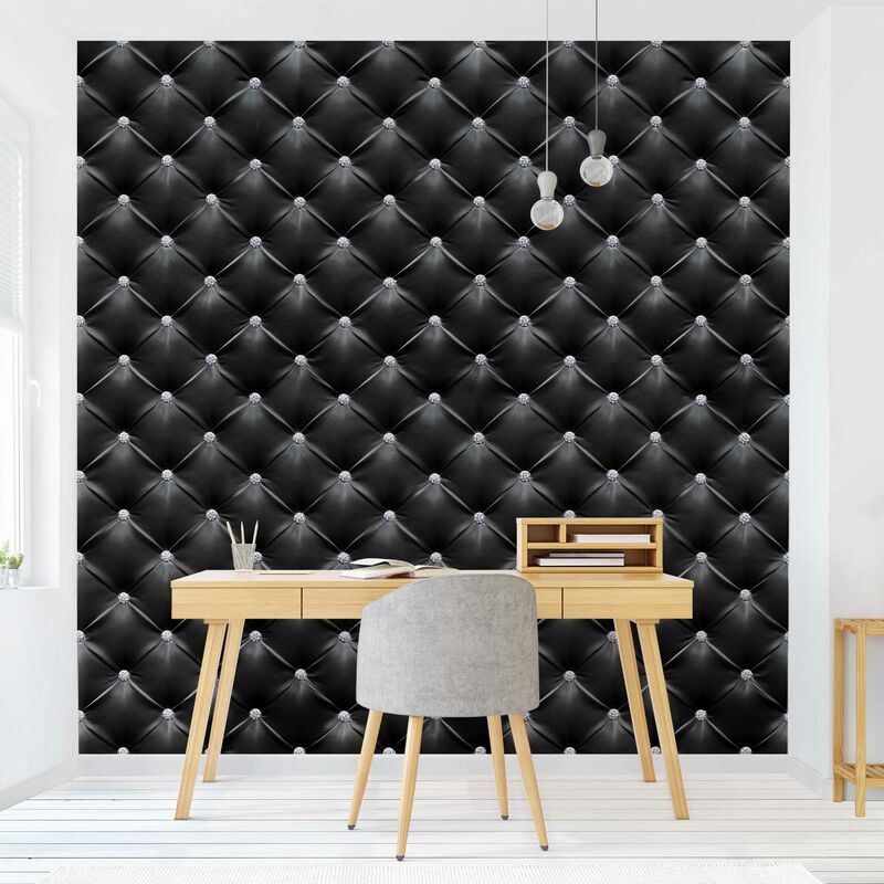 

Fotomural - Black Diamond Luxury - Mural cuadrado Dimensión LxA: 336cm x 336cm