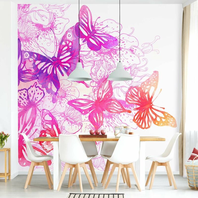 

Fotomural - Butterfly Dream - Mural cuadrado Dimensión LxA: 288cm x 288cm