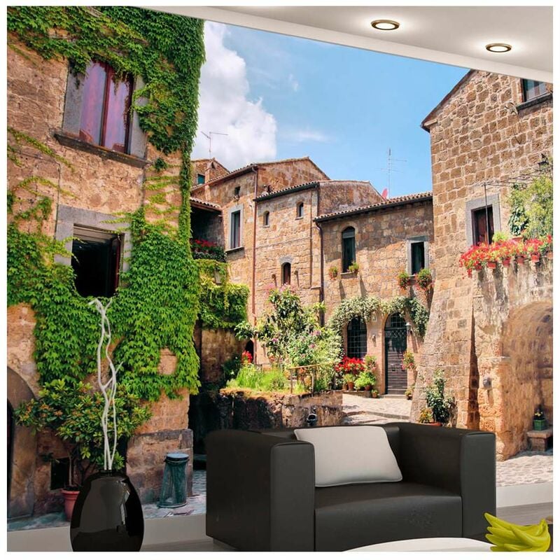 

Fotomural - Callejón toscano Medidas 400X280