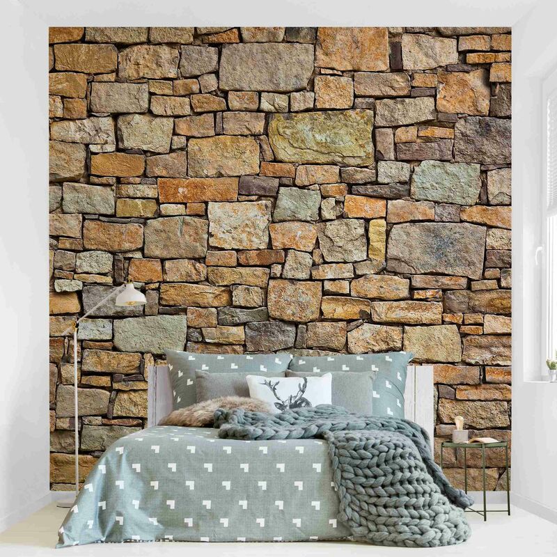 

Fotomural - Croatia Stonewall - Mural cuadrado Dimensión LxA: 336cm x 336cm
