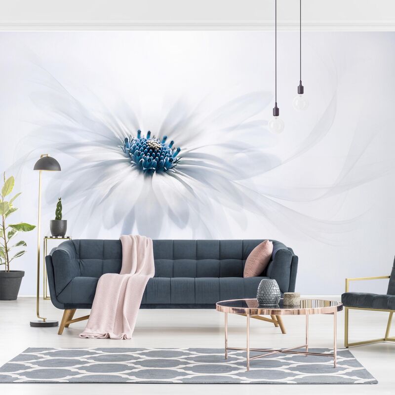 

Fotomural - Daisy In Blue - Mural apaisado Dimensión LxA: 320cm x 480cm