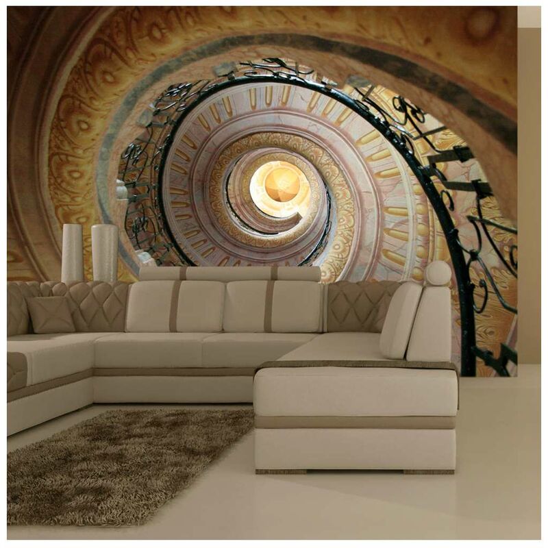 

Fotomural - Decorative spiral stairs Medidas 350X270