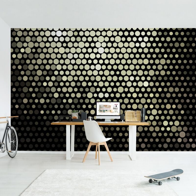 

Fotomural - Disco Background - Mural apaisado Dimensión LxA: 225cm x 336cm