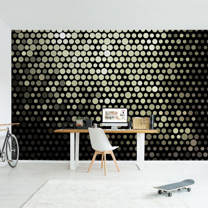 

Fotomural - Disco Background - Mural apaisado Dimensión LxA: 255cm x 384cm
