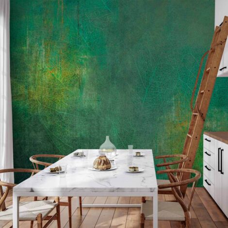Fotomural: explosión de color verde