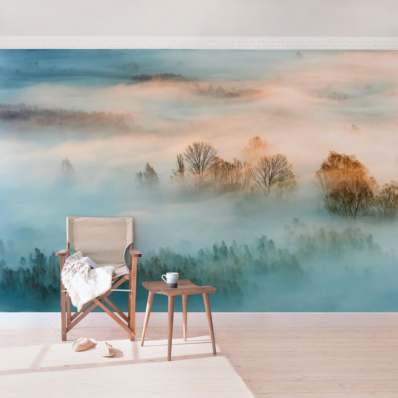 

Fotomural - Fog At Sunrise - Mural apaisado Dimensión LxA: 190cm x 288cm