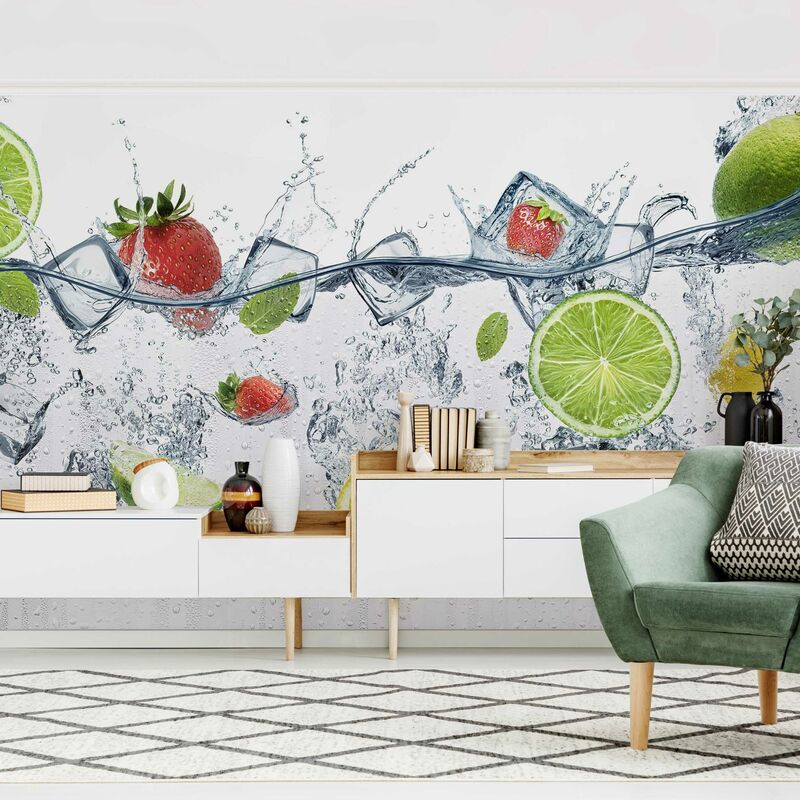 

Fotomural - Fruit Cocktail - Mural apaisado Dimensión LxA: 320cm x 480cm