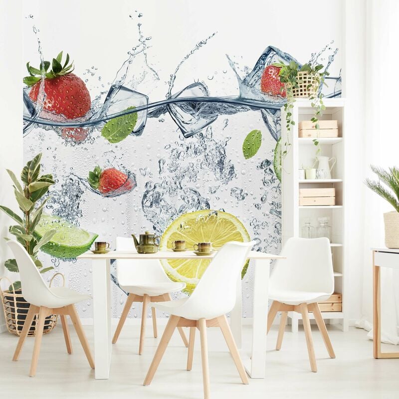

Fotomural - Fruit Cocktail - Mural cuadrado Dimensión LxA: 288cm x 288cm