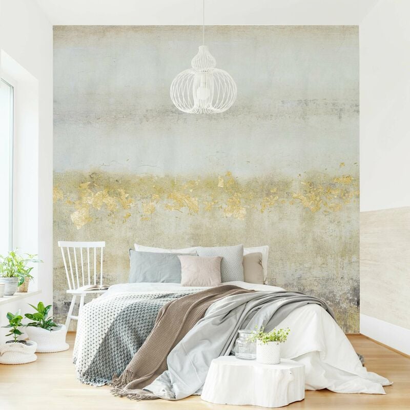 

Fotomural - Golden Color Fields I - Mural cuadrado Dimensión LxA: 336cm x 336cm