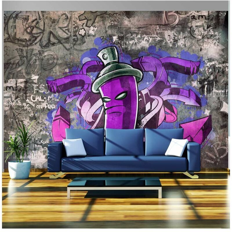 

Fotomural - Graffiti spray can Medidas 400X280