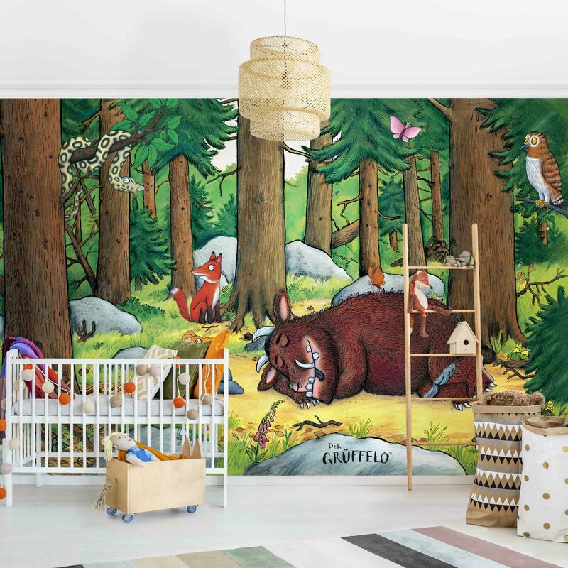 

Fotomural - Gruffalo - Nap In The Forest - Mural apaisado Dimensión LxA: 190cm x 288cm