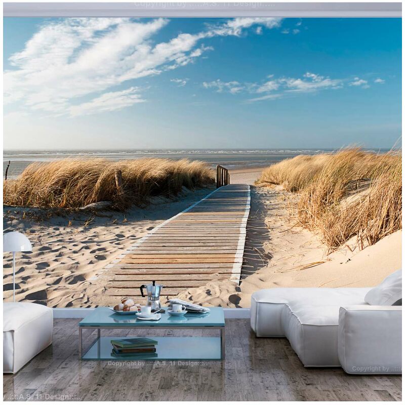 

Fotomural - La playa del Mar del Norte, Langeoog Medidas 350X270