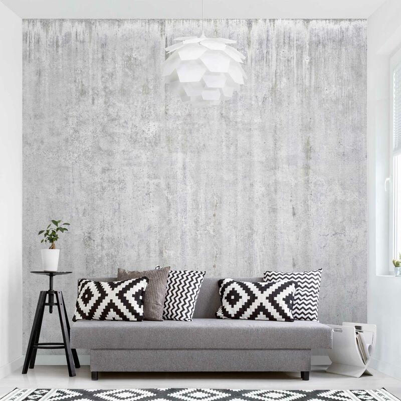 

Fotomural - Large Loft Concrete Wall - Mural cuadrado Dimensión LxA: 192cm x 192cm