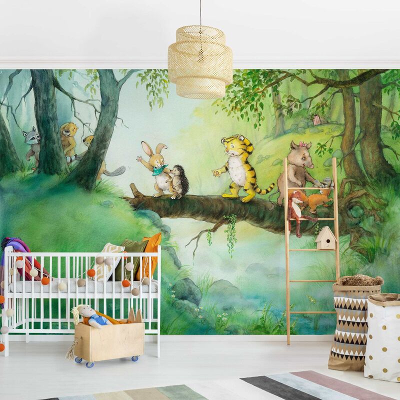 

Fotomural - Little Tiger - Tree Bridge - Mural apaisado Dimensión LxA: 290cm x 432cm