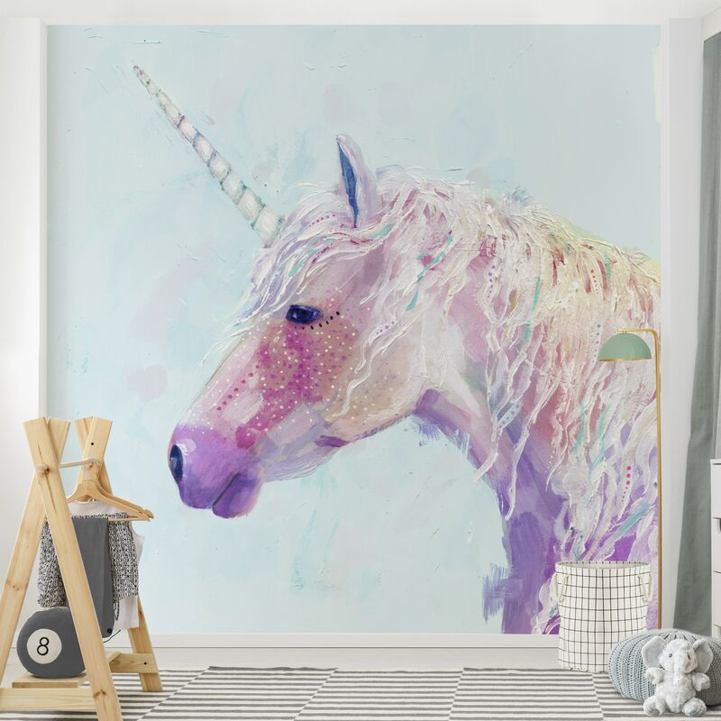 

Fotomural - Mystic Unicorn II - Mural cuadrado Dimensión LxA: 336cm x 336cm