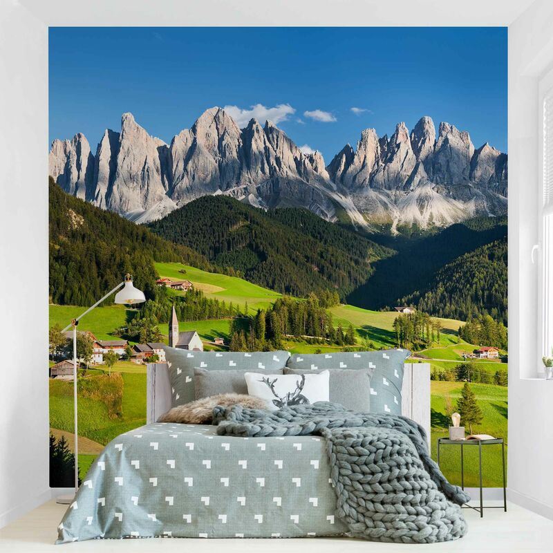 

Fotomural - Odle In South Tyrol - Mural cuadrado Dimensión LxA: 192cm x 192cm