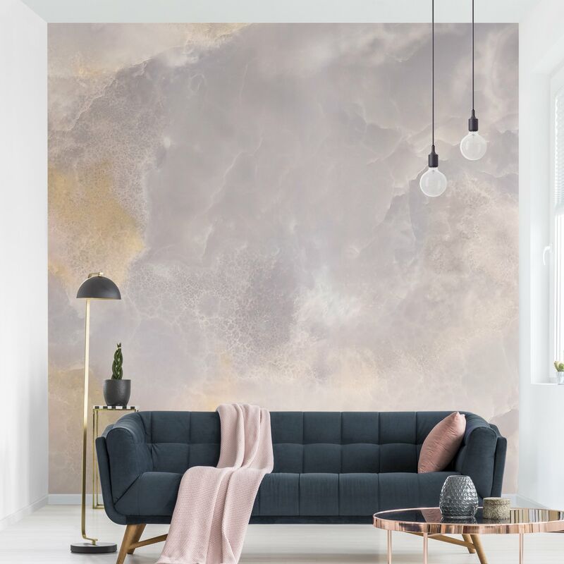 

Fotomural - Onyx Marble - Mural cuadrado Dimensión LxA: 288cm x 288cm