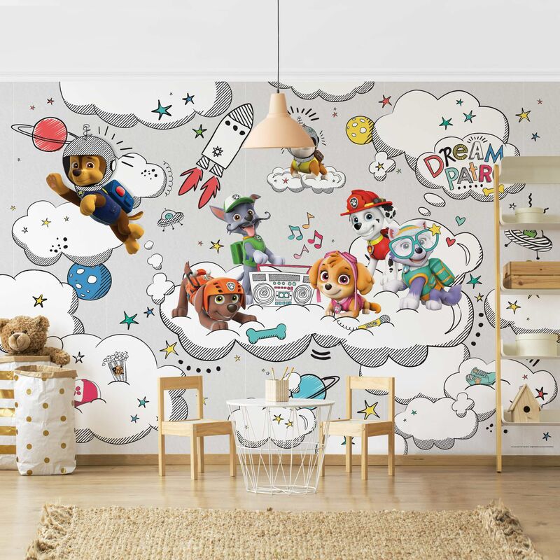 

Fotomural - Paw Patrol - On Cloud Nine - Mural apaisado Dimensión LxA: 320cm x 480cm