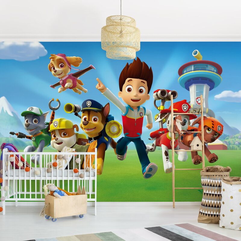 

Fotomural - Paw Patrol - Successful Mission - Mural apaisado Dimensión LxA: 190cm x 288cm