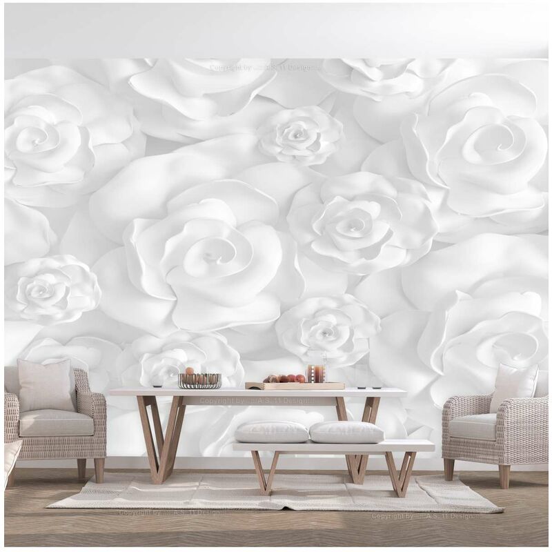 

Fotomural autoadhesivo - Plaster Flowers Medidas 350X245