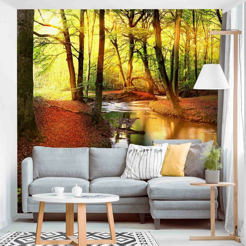 

Fotomural Premium - Autumn Fairytale - Mural cuadrado Dimensión LxA: 192cm x 192cm Material: Premium