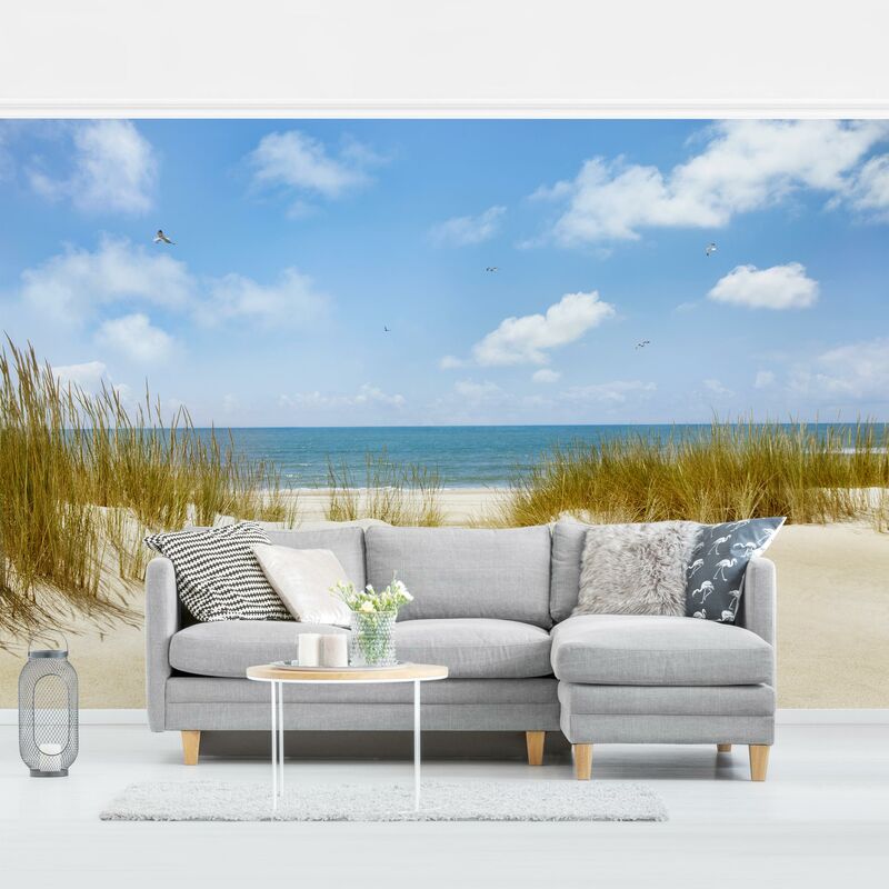 

Fotomural Premium - Beach On The North Sea - Mural apaisado Dimensión LxA: 320cm x 480cm Material: Premium