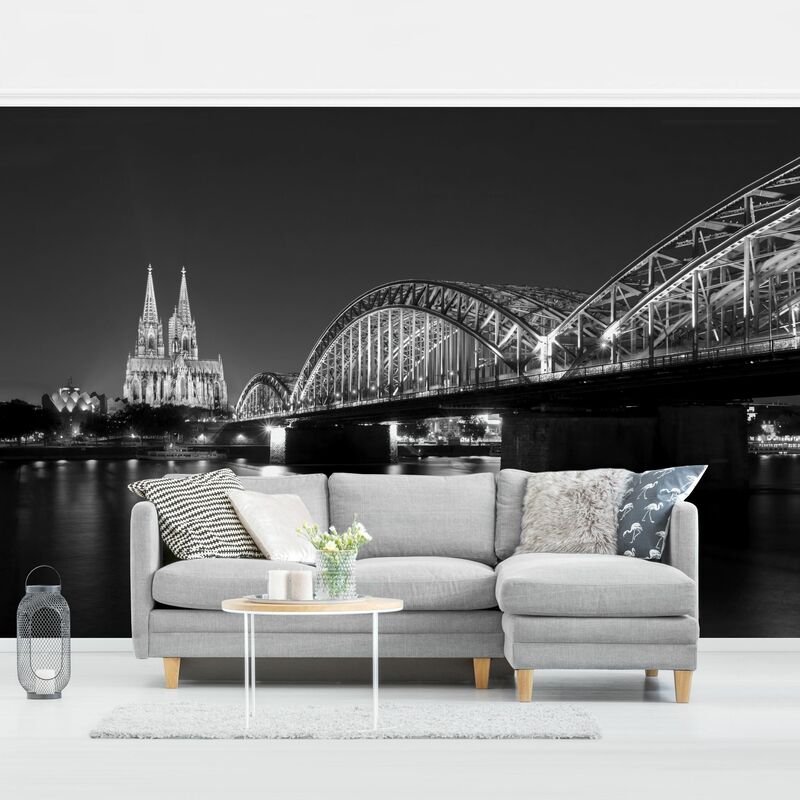 

Bilderwelten - Fotomural Premium - Cologne At Night II - Mural apaisado Dimensión LxA: 190cm x 288cm Material: Premium