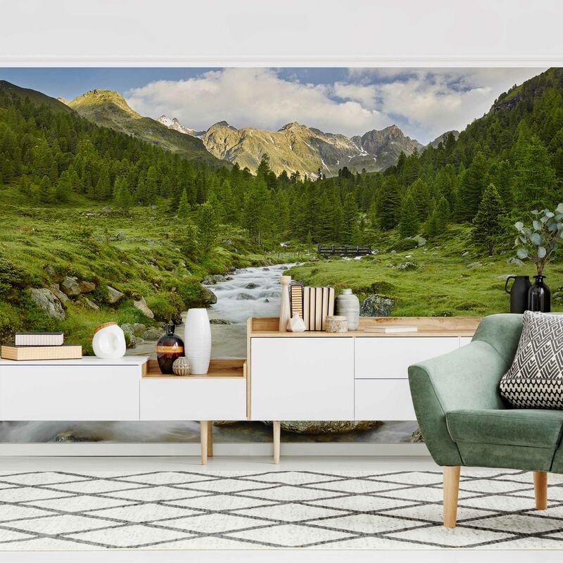 

Fotomural Premium - Debanttal National Park Hohe Tauern - Mural apaisado Dimensión LxA: 320cm x 480cm Material: Premium