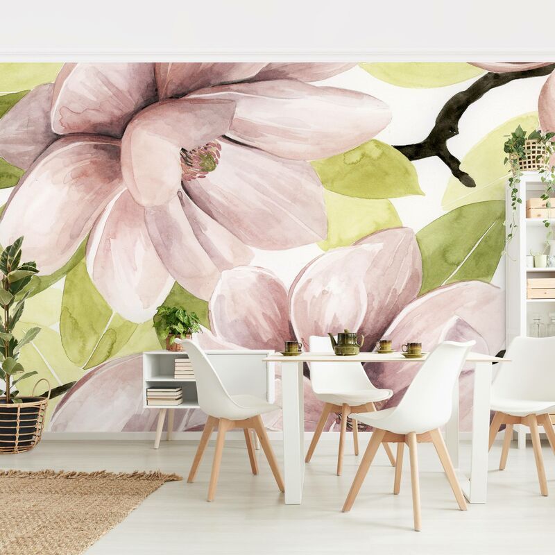 

Fotomural Premium - Magnolia Blush II - Mural apaisado Dimensión LxA: 290cm x 432cm Material: Premium