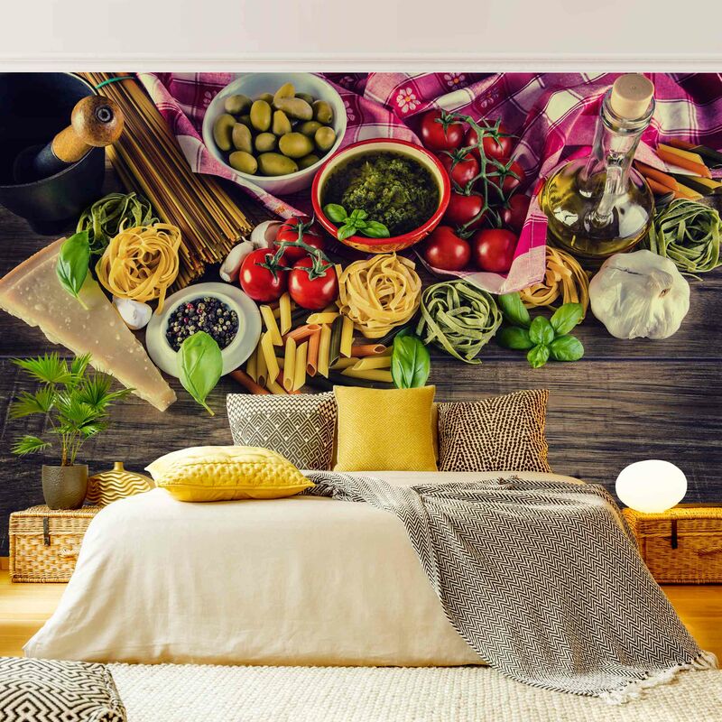 

Fotomural Premium - Pasta - Mural apaisado Dimensión LxA: 190cm x 288cm