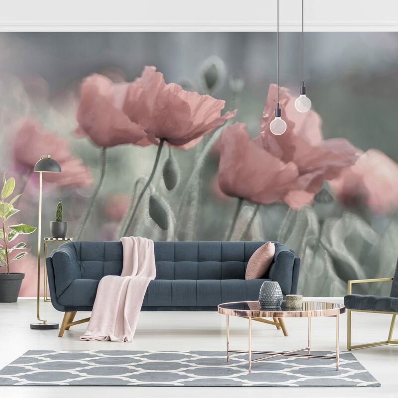 

Fotomural Premium - Picturesque Poppies - Mural apaisado Dimensión LxA: 225cm x 336cm Material: Premium