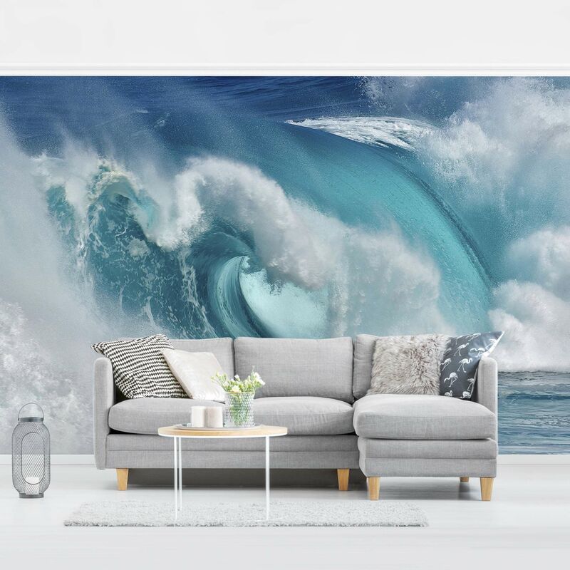 

Fotomural Premium - Raging Waves - Mural apaisado Dimensión LxA: 290cm x 432cm Material: Premium