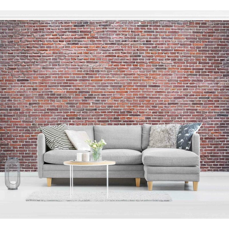 

Fotomural Premium - Red Brick Wall - Mural apaisado Dimensión LxA: 190cm x 288cm Material: Premium