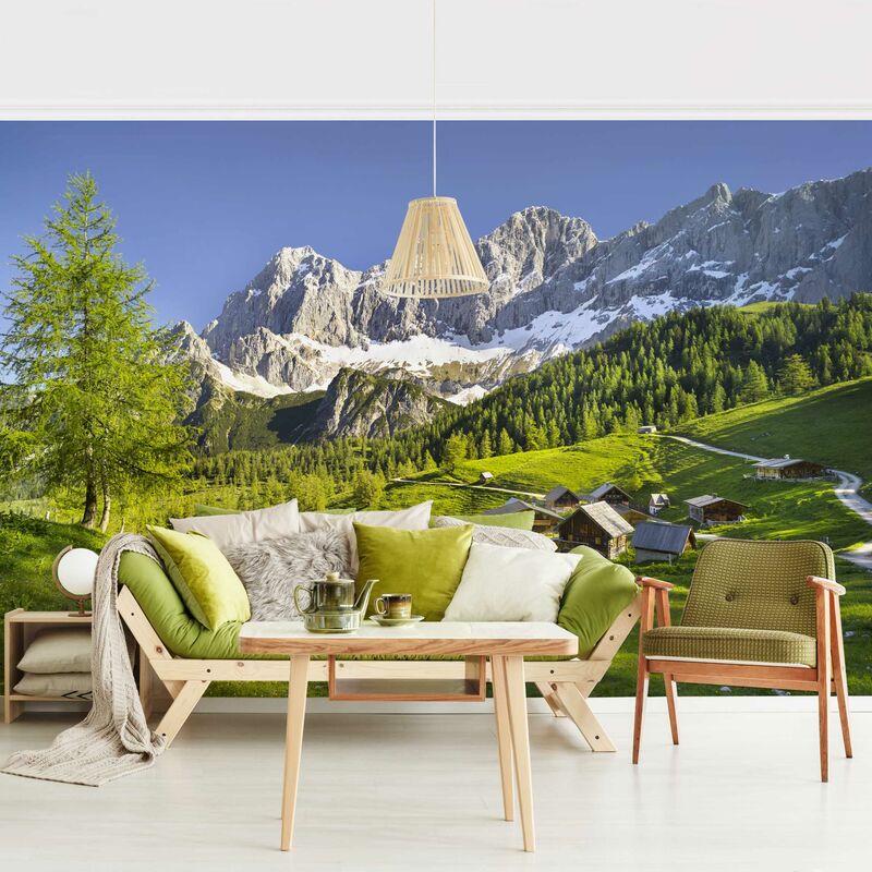 

Fotomural Premium - Styria Alpine Meadow - Mural apaisado Dimensión LxA: 290cm x 432cm Material: Premium