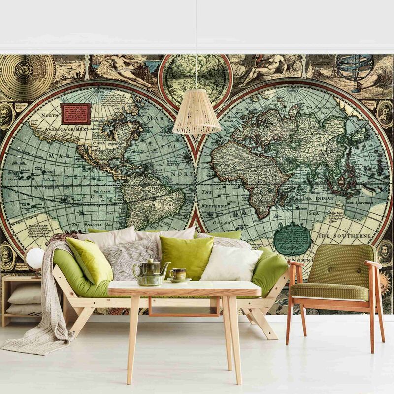 

Fotomural Premium - The Old World - Mural apaisado Dimensión LxA: 320cm x 480cm Material: Premium