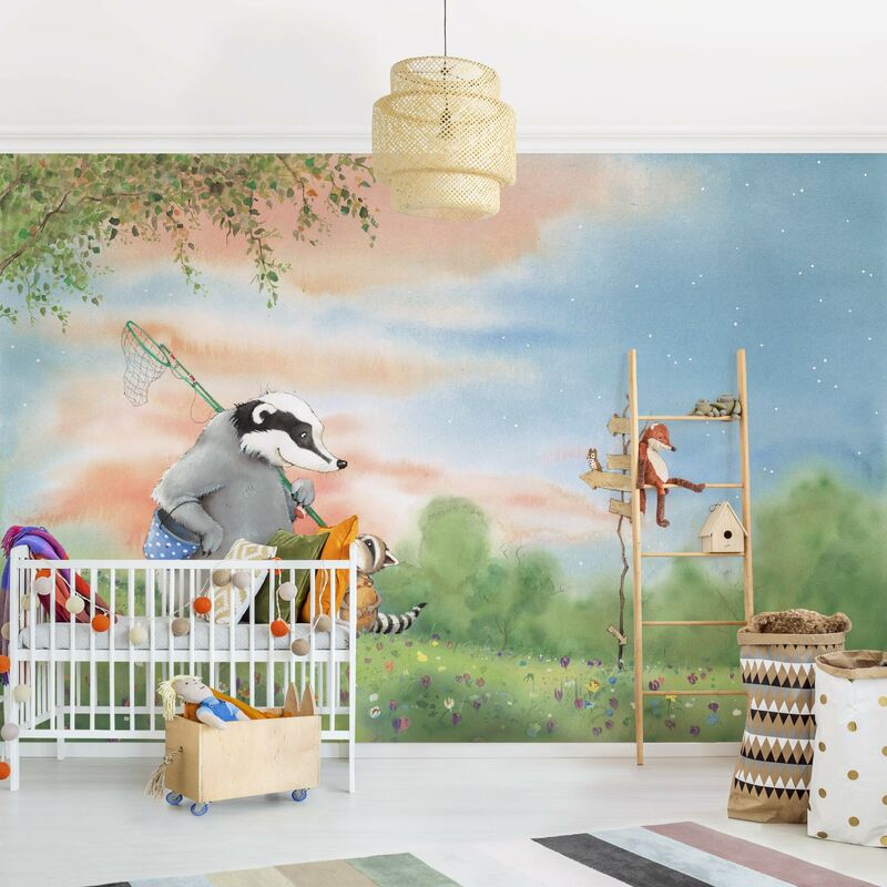 

Fotomural Premium - Vasily Raccoon - Vasily And Sibelius At The Signpost - Mural apaisado Dimensión LxA: 290cm x 432cm Material: Premium