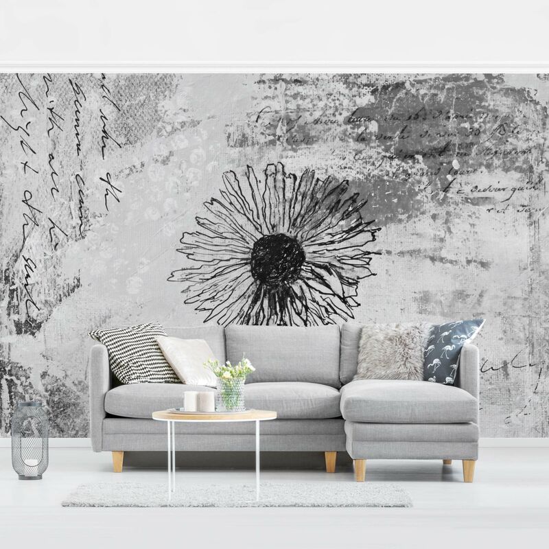 

Bilderwelten - Fotomural Premium - Writing You ...! Black & White - Mural apaisado Dimensión LxA: 290cm x 432cm Material: Premium