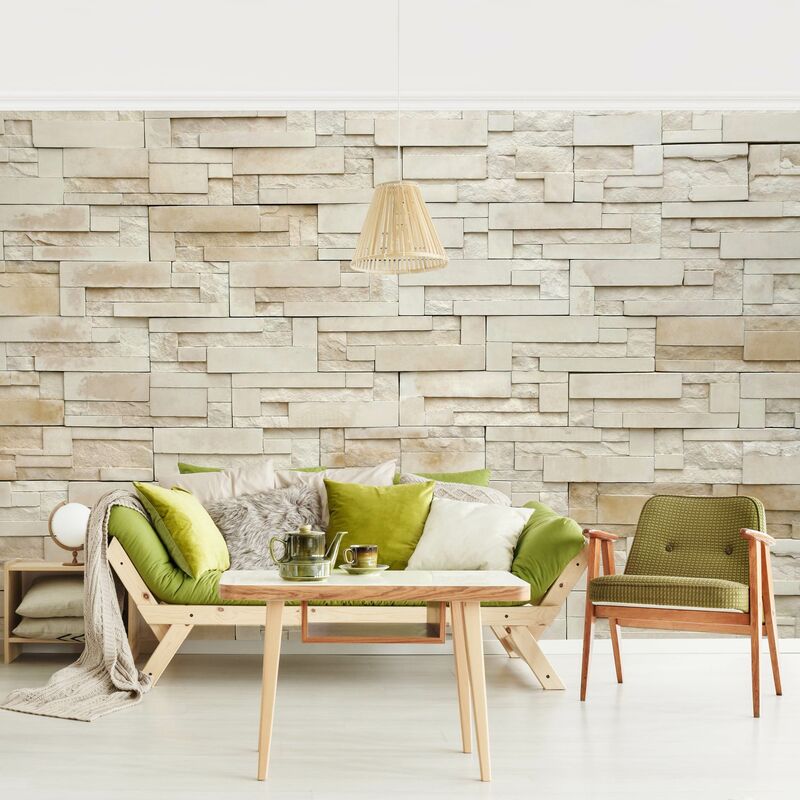 

Fotomural - Provence Stones - Mural apaisado Dimensión LxA: 290cm x 432cm